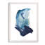 «Indigo Collide IV» par Paul Cezanne - reproduction d'art encadrée-569616441-569616453