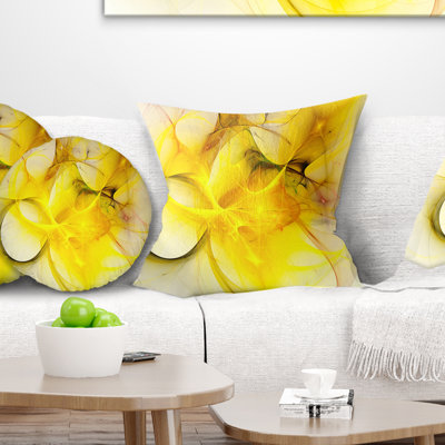 Light Nebula Star - Abstract Printed Pillow