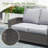 71" Hand-Woven Wicker Outdoor Sofa-1899699213-1899699208