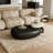 Modern Goose Pebble Rotating Coffee Table