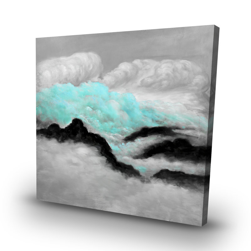 clouds - 32"x32" art on canvas