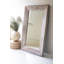 BOIS RECYCLÉ - MIROIR TAPPER - WHITEWASH