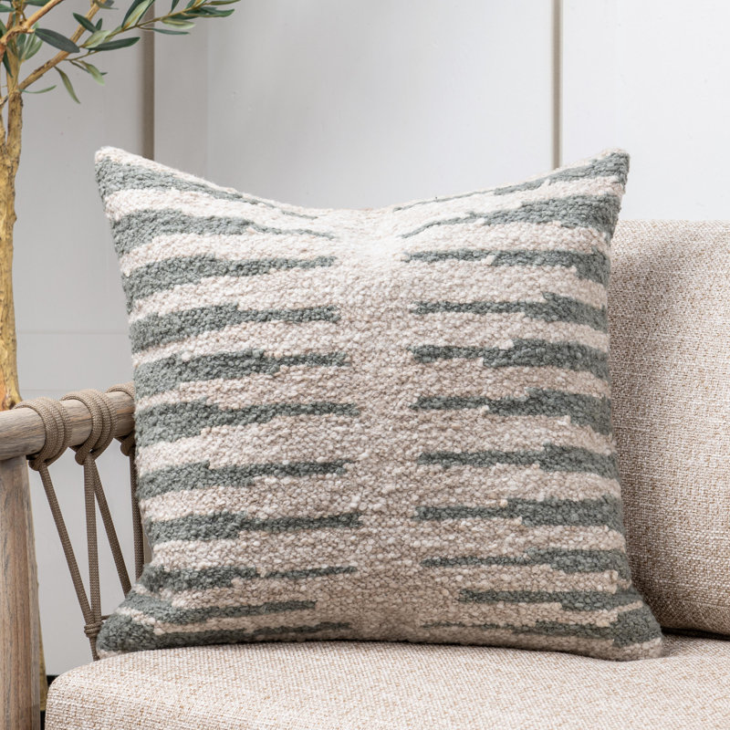 Sita Performance Fabric Throw Pillow, Dry Sage