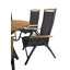 Stutz 6 - Person Acacia and Teak Solid Wood Patio Dining Set Round Table