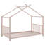 Twin Size Metal House Platform Bed-1005975