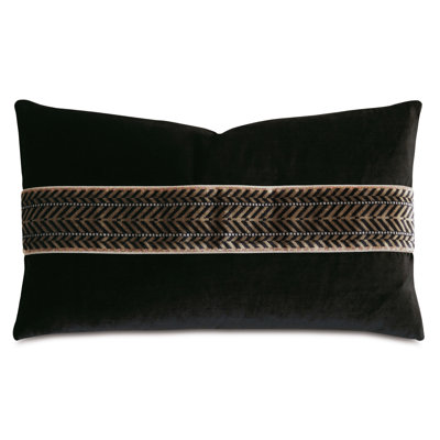 Ebony Pillow Cover & Insert