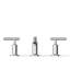 Purist Widespread Bathroom Faucet with Drain Assembly-285333581