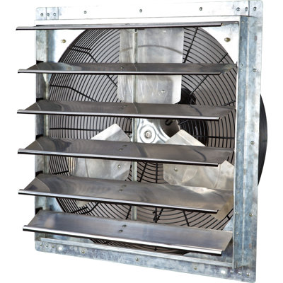 iLIVING Variable Speed Shutter Exhaust Fan, Wall-Mounted