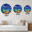 Horloge murale industrielle lune et lune-950103568