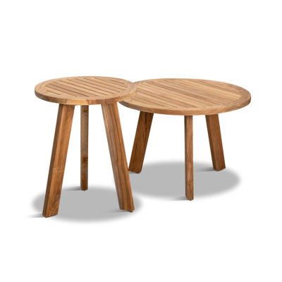 Link Solid Wood Nesting End Table