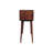 Solid Wood Triple Curved Chestnut Console Table