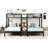 Metal Twin Over Twin & Twin Bunk Bed-1715767249