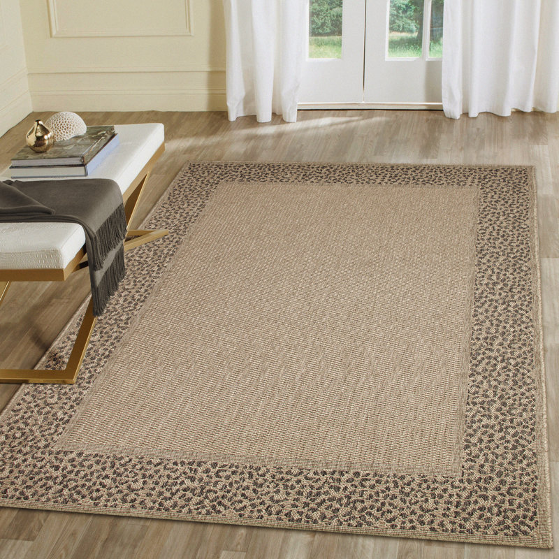 Tapis intérieur / extérieur Milenka, Rectangle 7 pi 10 po x 9 pi 10 po