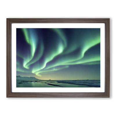 XH1022-7469X Righteous Aurora Borealis - Single Picture Frame Painting