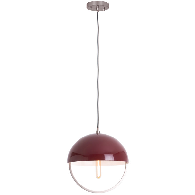 Mavisten Edition Copernica 1 - Light Pendant, Pewter, Smoked Glass