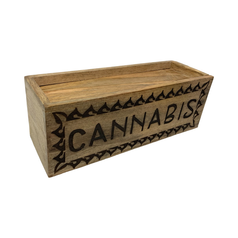 Boîte de rangement pour cannabique - Naturel