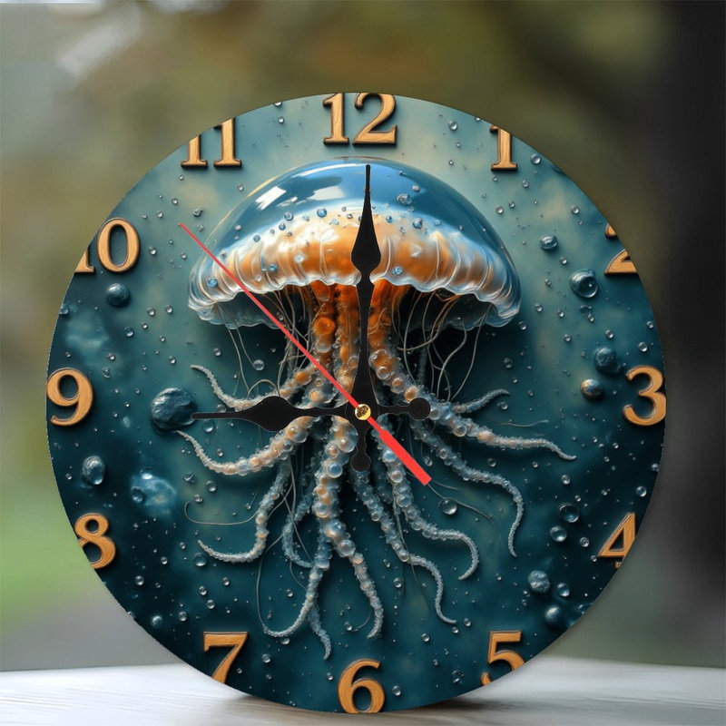 Art de l'horloge méduse