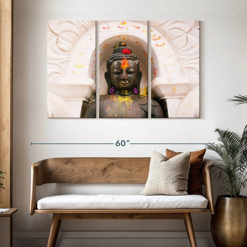 Adella Gautama Statue, 32" H x 50" W