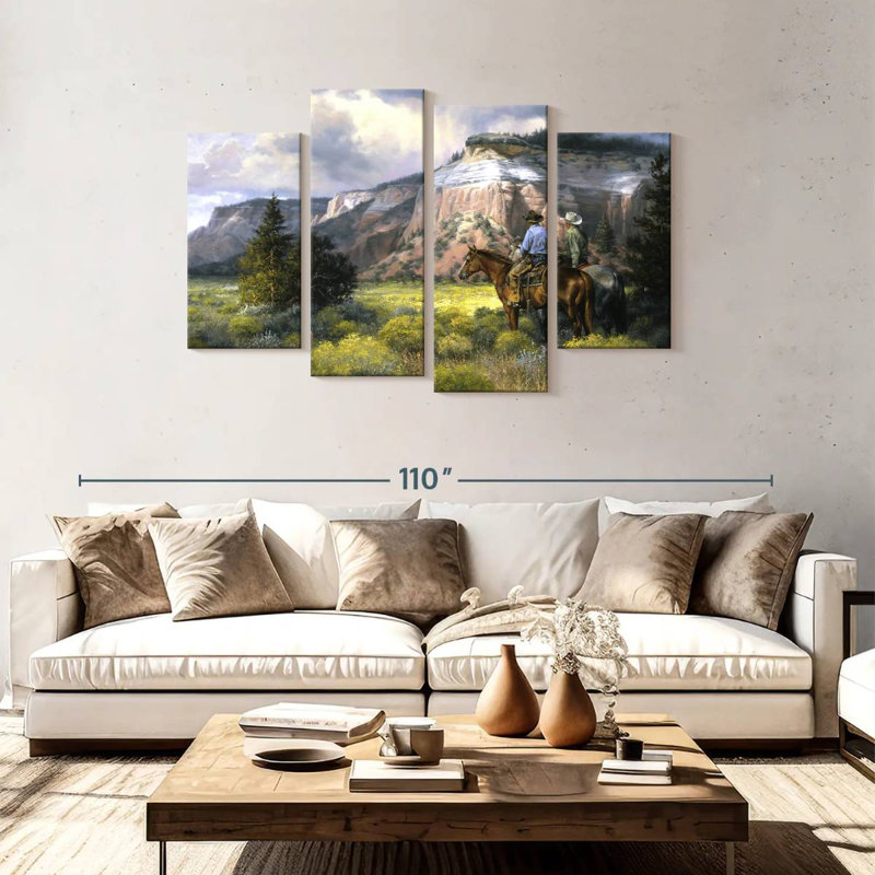 Lelar Spellbound, 48" H x 75" W