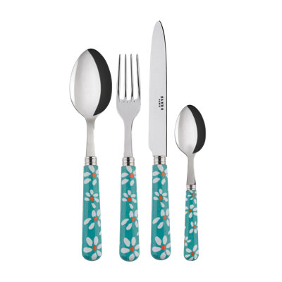 Sabre Paris - 4 Pieces Cutlery Set Daisy