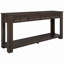 Console Table/Sofa Table with Storage Drawers and Bottom Shelf for Entryway Hallway-1714701674