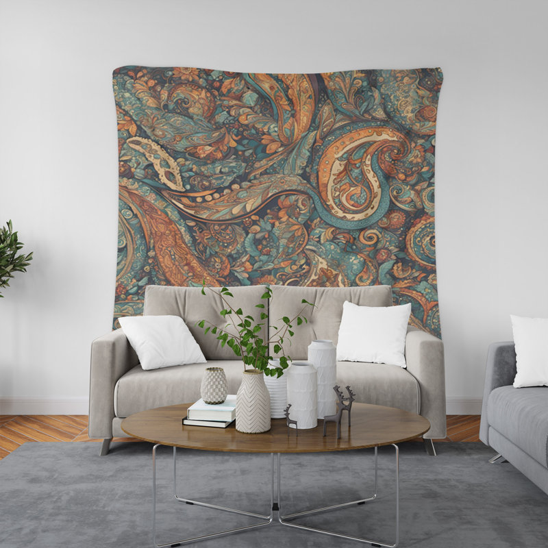 Tapisserie murale, H 80 po x l 68 po