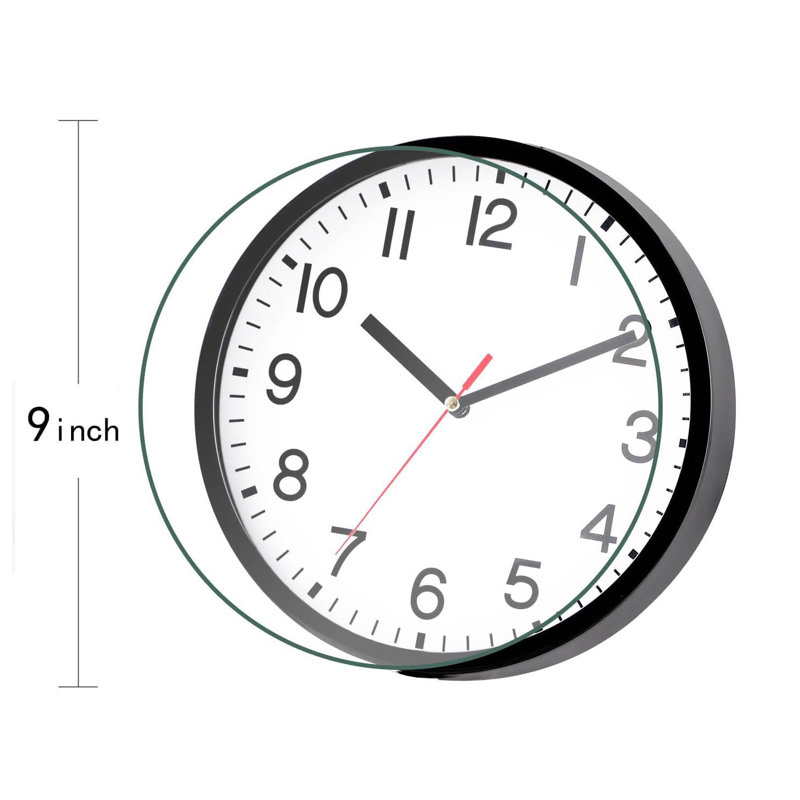 Wall Clock, Black
