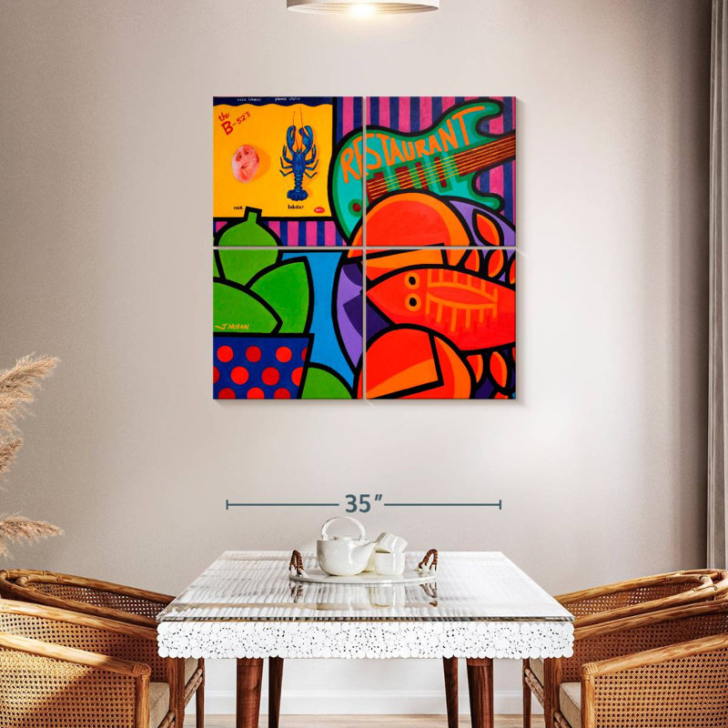 Yarlin «Homage to Rock Lobster», H 38 po x l 38 po