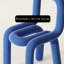 Ensemble de chaises à dossier moderne bleu uni (ensemble de 2)-1979974895