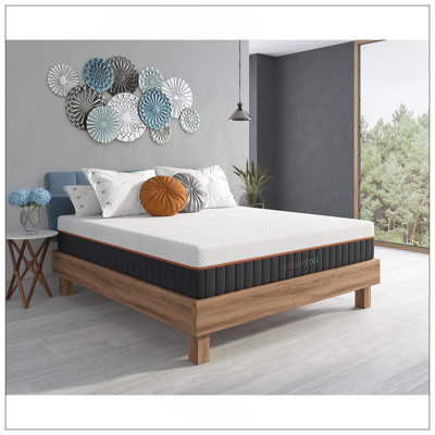 Coppercool 12" Hybrid Memory Foam Mattress