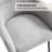 Turgeon Boucle Mid-Century Modern 19"H Dining Chair with Adjustment Feet-1449731518