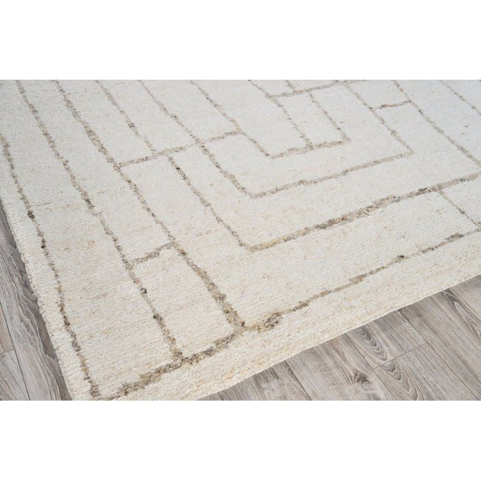 Exquisite Rugs Tahoe Handmade Hand-Knotted Wool Rug | Wayfair