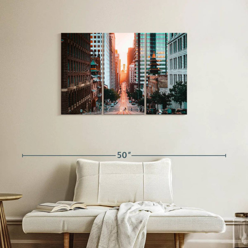 Sireci Pop Downtown San Francisco, 24" H x 38" W
