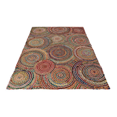 Adelmira Chequered Area Rug