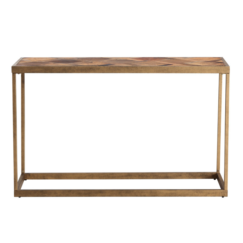 Console en bois récupéré Dorville
