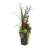 46'' Faux Succulent in Metal Planter