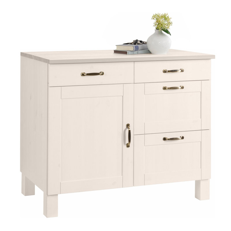 Flintwood 85cm Kitchen Pantry, White