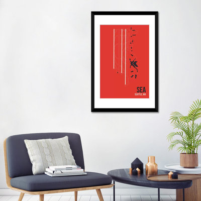 «Seattle-Tacoma», impression sur toile