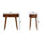 Console en bois massif Gunel