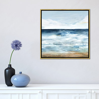 «Blue Ocean I» par Isabelle Z - reproduction d'art