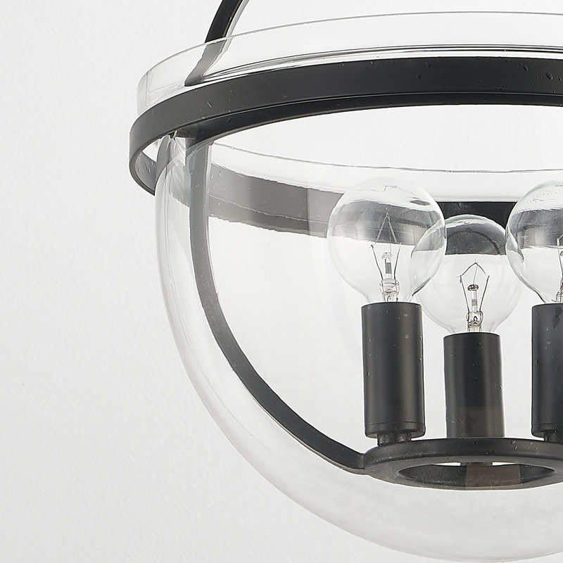 MALLOY 3 LIGHT LANTERN, Aged Iron