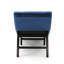 Chaise longue avec tissu en velours-234057994