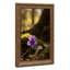 Cadre mural rétro mauve et violet FlowerOrnate-453253377