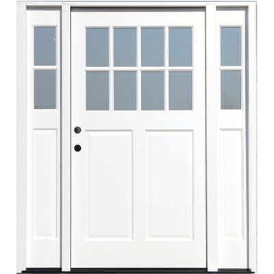 65'' x 81.5'' Wood Front Entry Doors