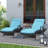 Blaise Outdoor Chaise Lounge Set , Cushion Included-2067359489