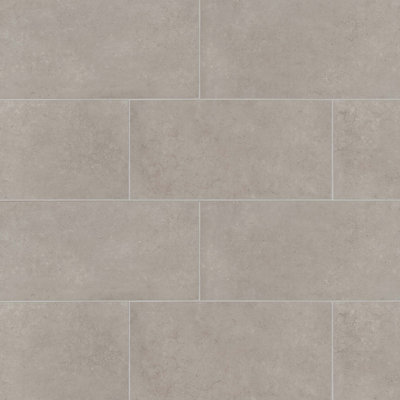 Materika 12" x 24" Porcelain Concrete Look Wall & Floor Tile