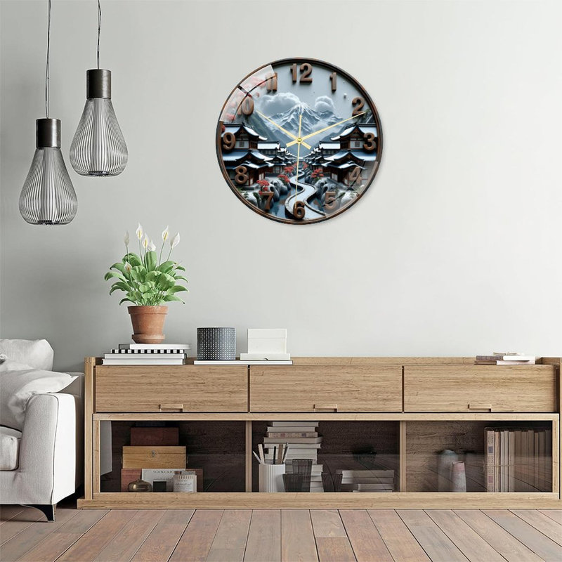 Horloge murale 16 po