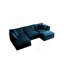 U-Shaped Sectional Sofa W/Reversible Footrest