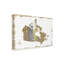 «Gilded Map Canada» par Wild Apple Portfolio - impression sur toile tendue-654889511