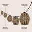 Guirlande de lanternes incandescentes C7 de 10 pi Mid-Century Ariannah